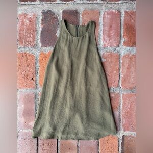Banana Republic Khaki Zip-Up Top